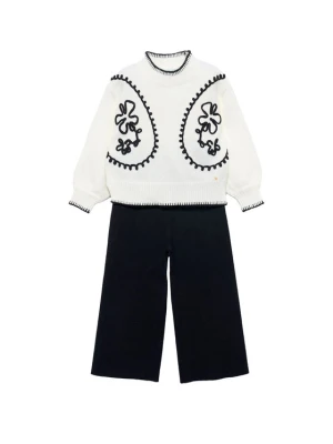 Foto del prodotto Abel & Lula Completo pullover e pantaloni di tessuto 5729 Nero Regular Fit
