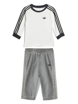 Foto del prodotto adidas Completo maglietta e pantaloni Denim JW5312 Bianco Regular Fit