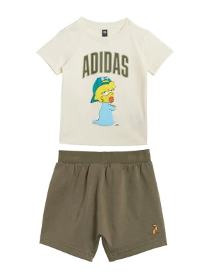 Foto del prodotto adidas Completo T-shirt e pantaloncini The Simpsons JL9174 Beige Regular Fit