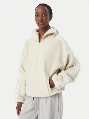 Foto del prodotto adidas Felpa di pile Adiluna Season 2 X Jennie LD4967 Beige chiaro Loose Fit