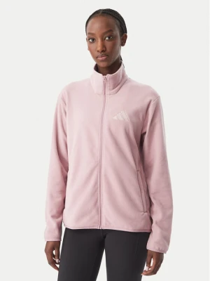 Foto del prodotto adidas Felpa di pile Terrex Multi Essentials Full Zip Fleece Jacket KY9857 Rosa chiaro Regular Fit