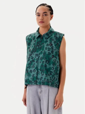 Foto del prodotto adidas Gilet Animal Print 3-Stripes JV6958 Verde Loose Fit