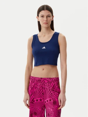 Foto del prodotto adidas Top Essentials Small Logo JC5939 Blu scuro Slim Fit