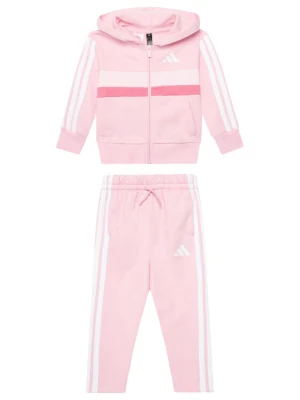 Foto del prodotto adidas Tuta Seasonal Essentials Tiberio 3-Stripes JI6206 Rosa Regular Fit