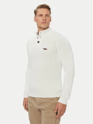 Foto del prodotto Aeronautica Militare Maglione 262MA1572UL00409 Bianco Regular Fit