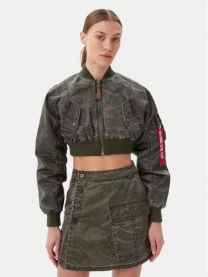 Foto del prodotto Alpha Industries Bomber MA-1 Vintage 156002 Verde Regular Fit