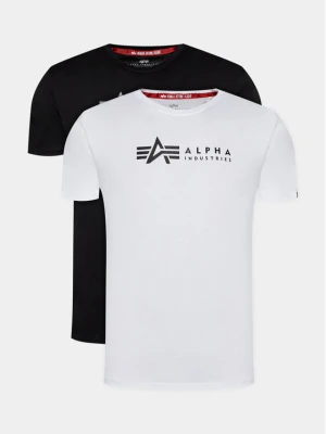 Foto del prodotto Alpha Industries Set di t-shirt Alpha Label T 118534 Nero Regular Fit