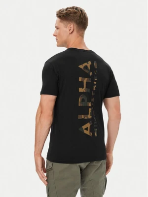 Foto del prodotto Alpha Industries T-shirt Backprint 128507CP Nero Regular Fit