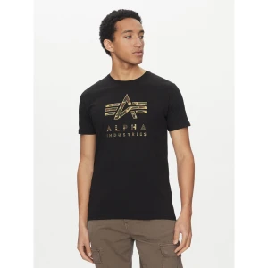 Foto del prodotto Alpha Industries T-shirt Camo Puff 146506 Nero Regular Fit