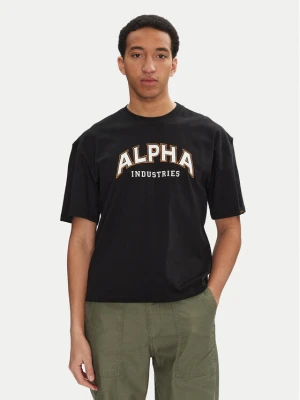 Foto del prodotto Alpha Industries T-shirt College 146501 Nero Relaxed Fit