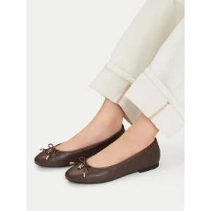 Foto del prodotto Ballerine Tommy Hilfiger Th Charm Monogram Ballerina FW0FW09683 Marrone