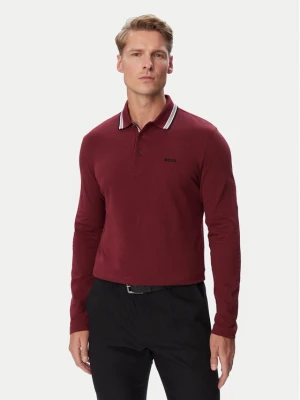 Foto del prodotto BOSS Polo Plisy 50536609 Bordeaux Regular Fit