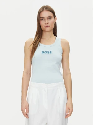 Foto del prodotto BOSS Top C-Ematite 50536985 Celeste Slim Fit