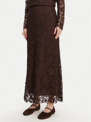 Foto del prodotto Bruuns Bazaar Gonna midi Sago Joanelle BBW4518 Marrone Regular Fit