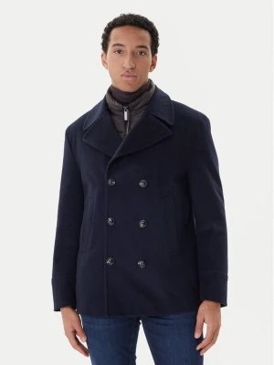 Foto del prodotto Bugatti Cappotto di lana 874228-81063 Blu scuro Regular Fit