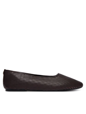 Foto del prodotto Calvin Klein Ballerine Oblique Ballerina Cut Lth HW0HW03033 Bordeaux