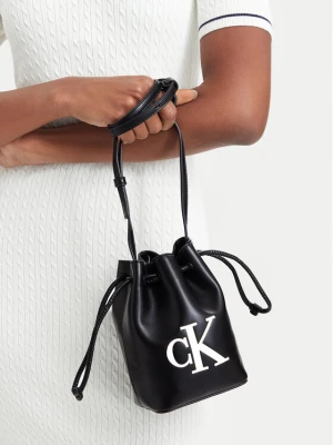Foto del prodotto Calvin Klein Borsetta Bold Ck Mini Bucket Crossbody LV04F3870G Nero