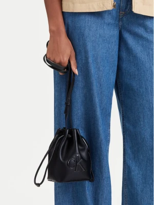 Foto del prodotto Calvin Klein Borsetta Bold Ck Mini Bucket Crossbody LV04F3870G Nero