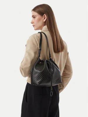 Foto del prodotto Calvin Klein Borsetta Emblem Aop Drawstring Bucket LV04F3785G Nero