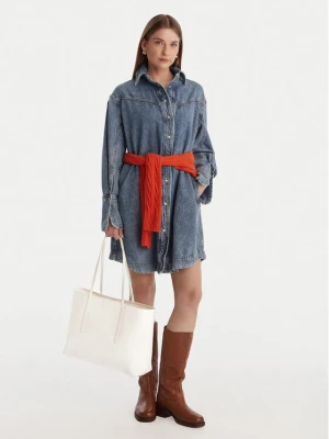Foto del prodotto Calvin Klein Borsetta Emblem Aop Tote W / Pouch LV04F3266G Bianco