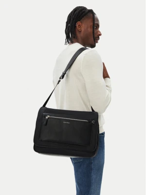Foto del prodotto Calvin Klein Borsetta Ssnl Raised Logo Flap Messenger LV04D3501G Nero