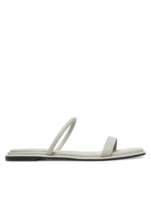 Foto del prodotto Calvin Klein Ciabatte Flat Sandal Squared 2-Bar Lth HW0HW02532 Grigio chiaro