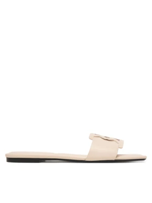 Foto del prodotto Calvin Klein Ciabatte Square Flat Sandal Emblem HW0HW03128 Écru Crema