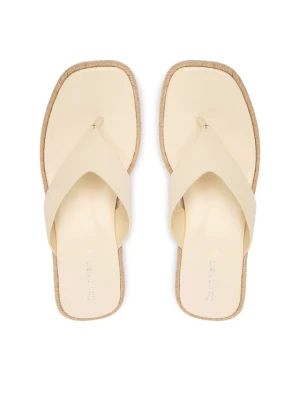 Foto del prodotto Calvin Klein Infradito Block Heel Espa 50 Thong Lth HW0HW02902 Beige
