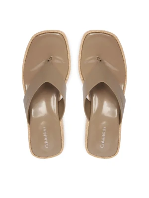 Foto del prodotto Calvin Klein Infradito Block Heel Espa 50 Thong Lth HW0HW02902 Marrone