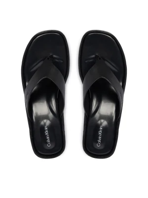 Foto del prodotto Calvin Klein Infradito Block Heel Sndl Thong Lth HW0HW02913 Nero