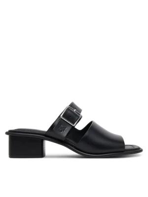 Foto del prodotto Calvin Klein Jeans Ciabatte Heel Square Mg Buckle Lth YW0YW01701 Nero