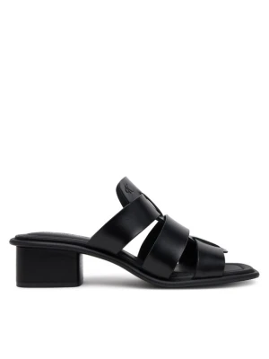 Foto del prodotto Calvin Klein Jeans Ciabatte Heel Square Mg Lth YW0YW01702 Nero