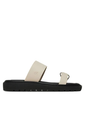 Foto del prodotto Calvin Klein Jeans Ciabatte Rope Sandal Soft Lth Mg YW0YW01864 Écru Crema