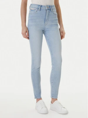 Foto del prodotto Calvin Klein Jeans Jeans LV047F701G Celeste Skinny Fit Azzurro chiaro