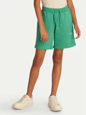 Foto del prodotto Calvin Klein Jeans Pantaloncini sportivi New Inst. Logo IU0IU00703 Verde Relaxed Fit