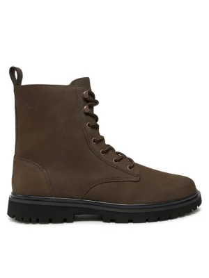 Foto del prodotto Calvin Klein Jeans Scarponcini Eva Boot Mid Laceup Rebellious YM0YM01071 Marrone