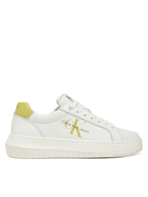 Foto del prodotto Calvin Klein Jeans Sneakers Chunky Cupsole Laceup Mon Lth YW0YW00823 Bianco