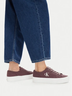 Foto del prodotto Calvin Klein Jeans Sneakers Vulc Flatform Low Canvas Mg YW0YW01763 Bordeaux