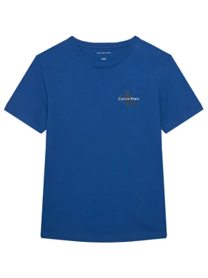Foto del prodotto Calvin Klein Jeans T-shirt Chest Monologo IU0IU00719 Blu Regular Fit