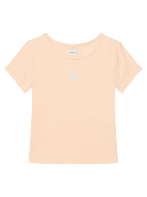 Foto del prodotto Calvin Klein Jeans T-shirt Monologo LVCKSJB11G Arancione chiaro Regular Fit