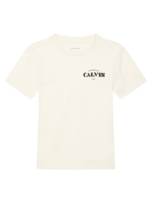 Foto del prodotto Calvin Klein Jeans T-shirt Small Chest LVCKTJA40B Bianco Regular Fit