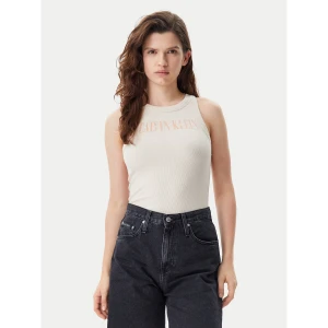 Foto del prodotto Calvin Klein Jeans Top Varsity J20J225520 Beige Slim Fit
