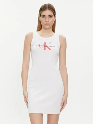 Foto del prodotto Calvin Klein Jeans Vestito estivo Archival Monologo J20J223069 Bianco Slim Fit