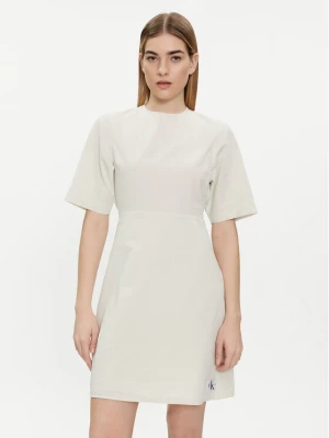 Foto del prodotto Calvin Klein Jeans Vestito estivo J20J223425 Écru Regular Fit Crema