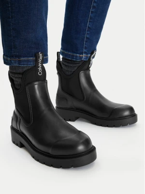 Foto del prodotto Calvin Klein Jeans Wellington Mid Rainboot Chelsea YW0YW01034 Nero