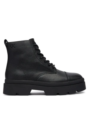 Foto del prodotto Calvin Klein Scarponcini Lugged Mid Lace Up Tc Tu Lth HM0HM02267 Nero