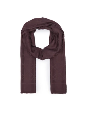 Foto del prodotto Calvin Klein Scialle Emblem Aop Glossy Tonal Scarf LV04F8096G Bordeaux