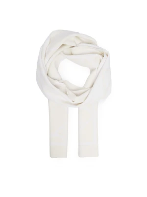 Foto del prodotto Calvin Klein Sciarpa Emblem Aop Jcq Fine Rib Scarf LV04D8051G Bianco
