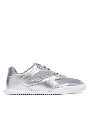Foto del prodotto Calvin Klein Sneakers Low Pro Run Lace Stripe Met Lth HW0HW03272 Argento