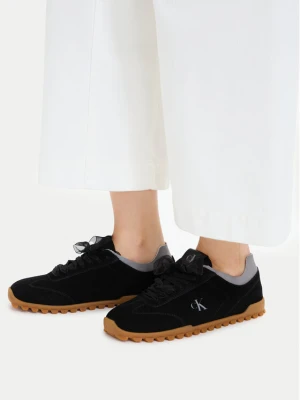 Foto del prodotto Calvin Klein Sneakers Low Profile Run MG Sue HW0HW03150 Nero